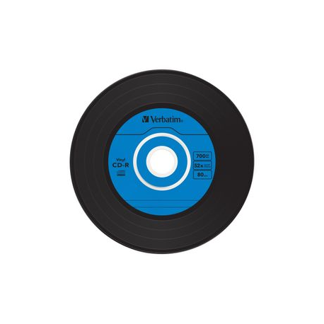VERBATIM CD-R DATA VINYL-LOOK 10-PACK-JE