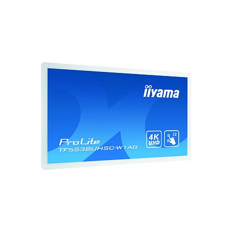iiyama ProLite TF5538UHSC-W2AG, 139cm (55'), Projected Capacitive, 4K, white