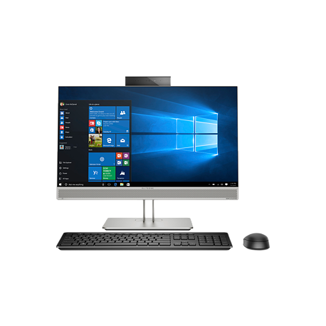 HP EliteOne 800 G5 AiO - i5-9500, 8GB, 256GB NVMe SSD, 23.8 FHD Non-Touch, FPR, Height Adjustable, DVD-RW, No Mouse, Win 10 Pro,