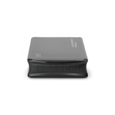 External SSD/HDD Enclosure USB 3.0 2.5' RAID SATA, JBOD, RAID0, RAID1, aluminiu