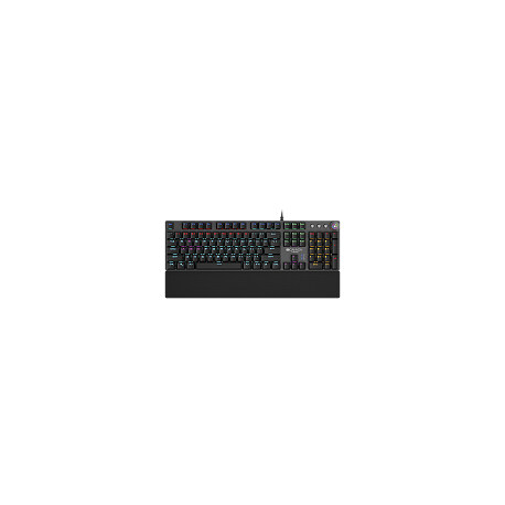 Wired Gaming Keyboard,Black 104 mechanical switches,60 million times key life - 1