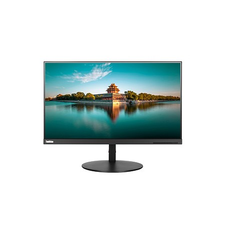 Lenovo ThinkVision P24h-20 - LED monitor - 24" (23.8" viewable) - 2560 x 1440 QHD @ 75 Hz - IPS - 300 cd/m² - 1000:1 - 4 ms - HDMI, DisplayPort, USB-C - speakers - raven black - 1