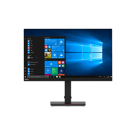 Lenovo ThinkVision T32p-20 - LED monitor - 32" (31.5" viewable) - 3840 x 2160 4K - IPS - 350 cd / m² - 1000:1 - 4 ms - HDMI, DisplayPort, USB-C - raven black - 0