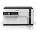 Epson EcoTank M2120 - Multifunction printer - B / W - ink-jet - A4 / Legal (media) - up to 15 ppm (printing) - 150 sheets - USB, Wi-Fi - white