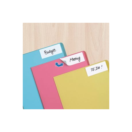 HERMA Movables - Matte - removable self-adhesive - white - 52 x 82 mm 128 roll(s) (32 sheet(s) x 4) labels - 2