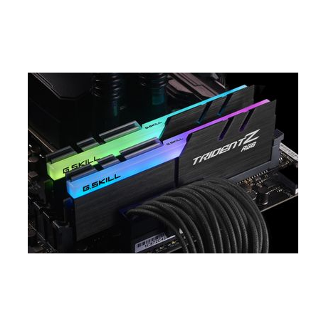 G.Skill TridentZ RGB Series - DDR4 - kit - 16 GB: 2 x 8 GB - DIMM 288-pin - 3200 MHz  /  PC4-25600 - CL16 - 1.35 V - unbuffered - non-ECC - 4