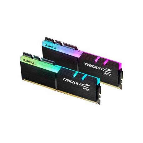 G.Skill TridentZ RGB Series - DDR4 - kit - 16 GB: 2 x 8 GB - DIMM 288-pin - 3200 MHz  /  PC4-25600 - CL16 - 1.35 V - unbuffered - non-ECC - 5