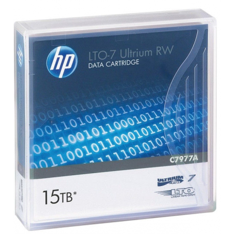HPE Ultrium RW Data Cartridge - LTO Ultrium 7 - 6 TB  /  15 TB - write-on labels - slate blue - 2