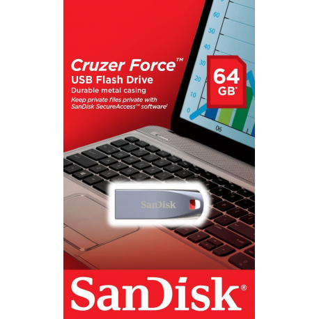 Sandisk USB STICK CRUZER FORCE 64GB
