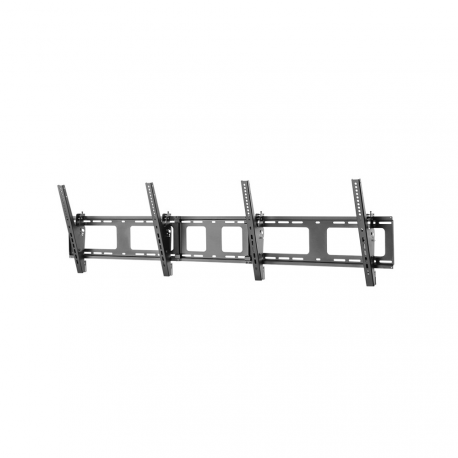 Neomounts by Newstar NS-WMB200 - Bracket - for 2 LCD displays - black - screen size: 40"-52" - wall-mountable - 1