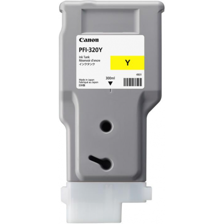 Canon PFI-320 Y - 300 ml - yellow - original - ink tank - for imagePROGRAF GP-200, GP-300, TM-200, TM-205, TM-300, TM-305 - 1