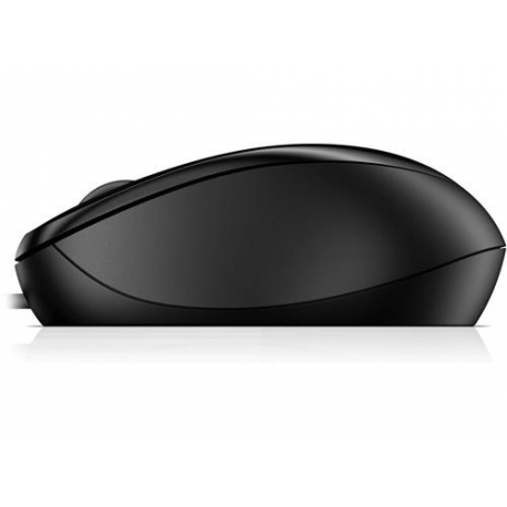 HP 1000 - Mouse - right and left-handed - wired - USB - black - for OMEN by HP Laptop 16; Victus 15L by HP; Pavilion 32, TP01; Pavilion Gaming TG01 - 3