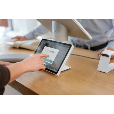 HP ElitePOS 2D - Barcode scanner - handheld - 2D imager - 30 frames  /  sec - decoded - USB - 1