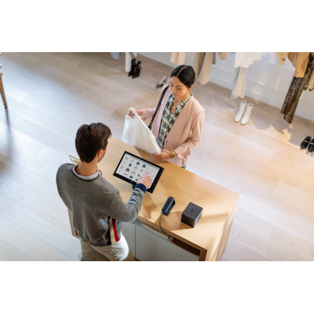 HP ElitePOS 2D - Barcode scanner - handheld - 2D imager - 30 frames  /  sec - decoded - USB - 7