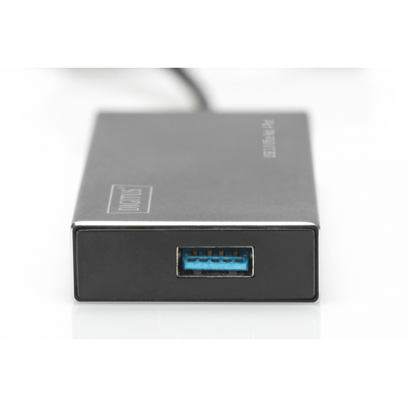 DIGITUS USB 3.0 Office Hub DA-70240-1 - Hub - 4 x SuperSpeed USB 3.0 - desktop - 6
