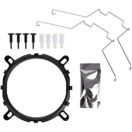 Thermaltake UX200 ARGB Lighting - Processor cooler - (for: LGA775, LGA1156, AM2, AM2+, AM3, LGA1155, AM3+, FM1, FM2, LGA1150, LGA1151, AM4, LGA1200) - aluminium - 120 mm - 5