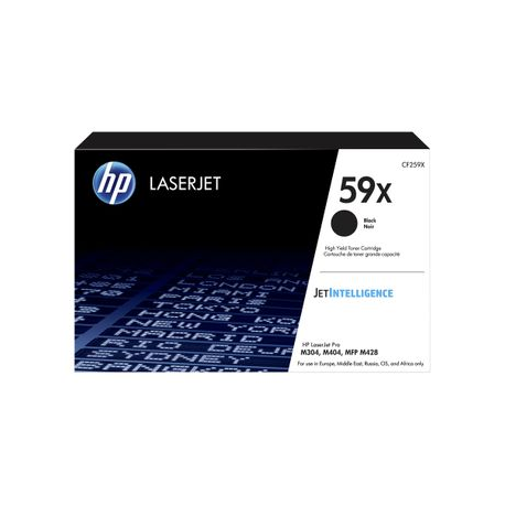 HP 59X - High Yield - black - original - LaserJet - toner cartridge (CF259X) - for LaserJet Enterprise M406, MFP M430; LaserJet Pro M304, M404, MFP M428 - 1