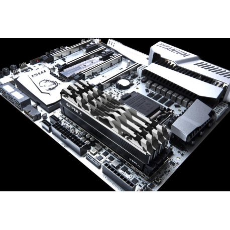 G.Skill SNIPER X Series - Urban Camo - DDR4 - kit - 16 GB: 2 x 8 GB - DIMM 288-pin - 3200 MHz / PC4-25600 - CL16 - 1.35 V - unbuffered - non-ECC - urban camouflage - 2