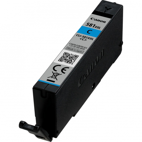 Canon CLI-581C XXL - XXL size - cyan - original - ink tank - for PIXMA TS6251, TS6350, TS6351, TS705, TS8252, TS8350, TS8351, TS8352, TS9550, TS9551 - 1