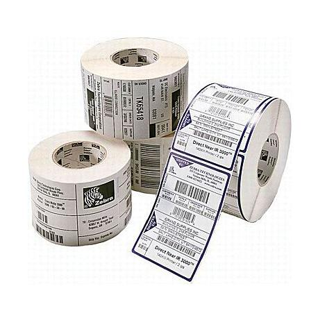 Zebra PolyPro 3000T - Polypropylene (PP) - glossy - permanent acrylic adhesive - white - 102 x 51 mm 6080 label(s) (4 roll(s) x 1520) labels - 2