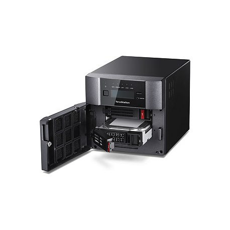 BUFFALO TeraStation 5210DN - NAS server - 2 bays - 16 TB - SATA 6Gb/s - HDD 8 TB x 2 - RAID 0, 1, JBOD - RAM 4 GB - 10 Gigabit Ethernet - iSCSI - with 3 years 24-hour TeraStation VIP HDD Exchange Service - 6