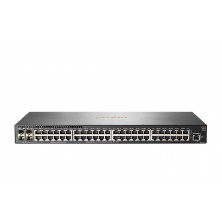 HPE Aruba 2930F 48G 4SFP - Switch - L3 - Managed - 48 x 10 / 100 / 1000 + 4 x Gigabit SFP (uplink) - rack-mountable - 1