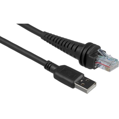 Honeywell - USB cable - USB (M) to USB (M) - 3 m - straight connector - black - for Solaris 7980g - 1