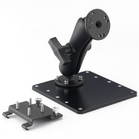 Zebra - Mounting component (mounting plate) for printer - in-car - for ZQ500 Series ZQ520 - 1