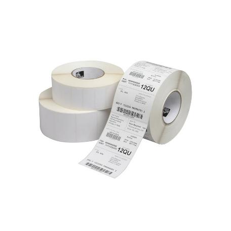 Zebra Z-Perform 1000T - Paper - smooth - removable adhesive - white - 50.8 x 104.78 mm 17460 label(s) (6 roll(s) x 2910) labels - 1