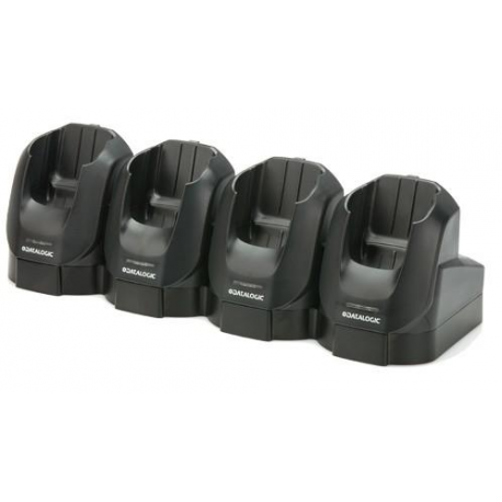 Datalogic Four Slot Charging Cradle - Handheld charging cradle - output connectors: 4 - for Memor X3 - 1
