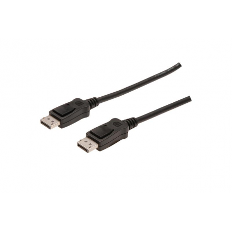 ASSMANN - DisplayPort cable - DisplayPort (M) to DisplayPort (M) - 1 m - molded - black - 2