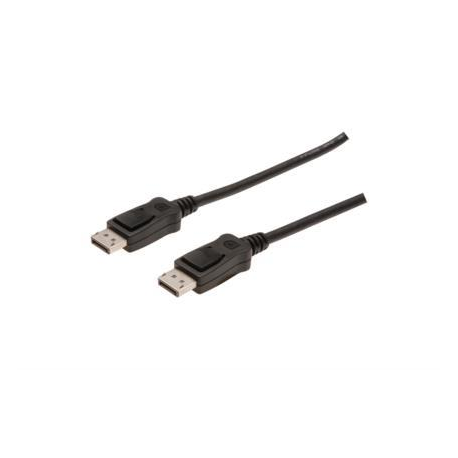 ASSMANN - DisplayPort cable - DisplayPort (M) to DisplayPort (M) - 2 m - molded - black - 1