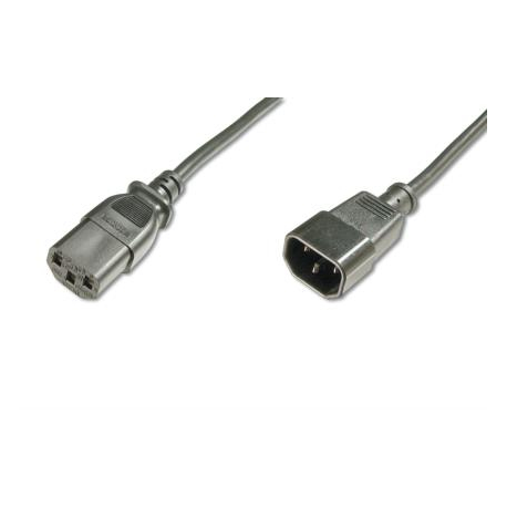 ASSMANN - Power extension cable - IEC 60320 C13 to IEC 60320 C14 - AC 250 V - 5 m - molded - black - 2
