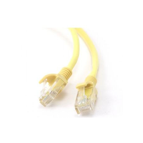 Gembird - Patch cable - RJ-45 (M) to RJ-45 (M) - 1.5 m - UTP - CAT 5e - molded - yellow - 1