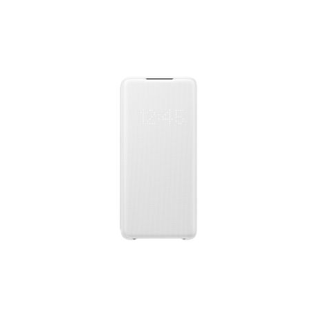 Samsung LED View Cover EF-NG985 - Flip cover for mobile phone - white - for Galaxy S20+, S20+ 5G - 0