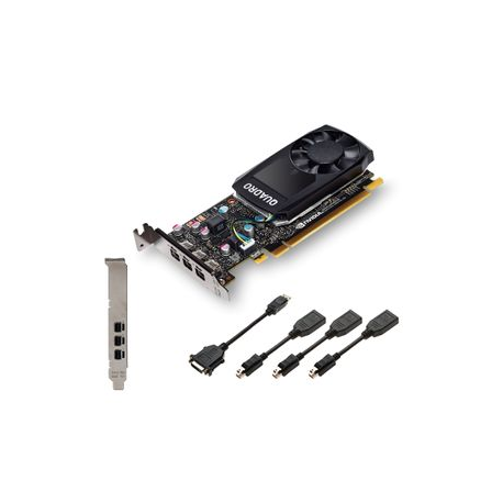 PNY Quadro P400 PCI-Express 3.0 x16 LP 2GB GDDR5 64bit 3x Mini DP 1.5