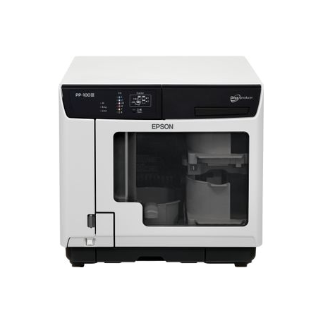 Epson Discproducer PP-100III - Disc duplicator - slots: 100 - BD-RE x 2 - SuperSpeed USB 3.0 - external - 1