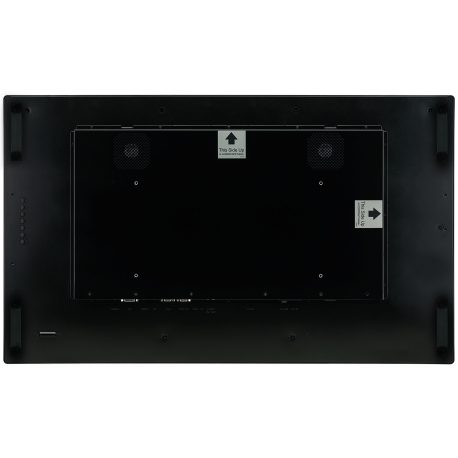 49" PCAP Anti-glare Bezel Free 12-Points Touch Screen. 3840x2160 IPS panel. 24/7 operation. VGA. DVI. 2xHDMI. DP. 420cd/m².