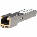StarTech.com HPE JL563A Compatible SFP+ Module, 10GBASE-T, SFP to RJ45 Cat6 / Cat5e, 10GE Gigabit Ethernet SFP+, RJ-45 (Copper) 30m, HPE 8320, 8325-48Y8, 10Gbps SFP+ Module Transceiver - Lifetime Warranty (JL563A-ST) - SFP+ transceiver module (equivalent to: HP JL563A) - 10 GigE - 10Base-T, 100Base-TX, 1000Base-T, 10GBase-T - RJ-45 - up to 30 m - for HPE Aruba 8320, 8325-48Y8C, MACsec Advanced Module