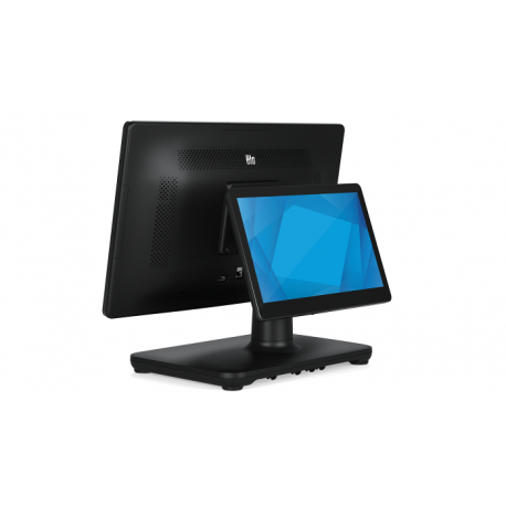 EloPOS System i3 - With I / O Hub Stand - all-in-one - 1 x Core i3 8100T / 3.1 GHz - RAM 4 GB - SSD 128 GB - UHD Graphics 630 - GigE - WLAN: 802.11a / b / g / n / ac, Bluetooth 5.0 - Win 10 IoT Enterprise LTSB 64-bit - monitor: LED 21.5" 1920 x 1080 (Full HD) touchscreen - black - 2