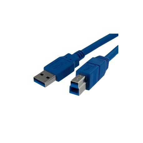 StarTech.com 30ft USB 3.0 USB-A to USB-B Cable - M/M - Active - USB Type-A to USB Type-B Cable - USB 3.1 Gen 1 (5 Gbps) Cable (USB3SAB10M) - USB cable - USB Type B (M) to USB Type A (M) - USB 3.0 - 10 m - molded - black - 0