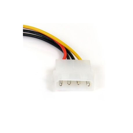 6IN 4 PIN MOLEX TO RIGHT ANGLE