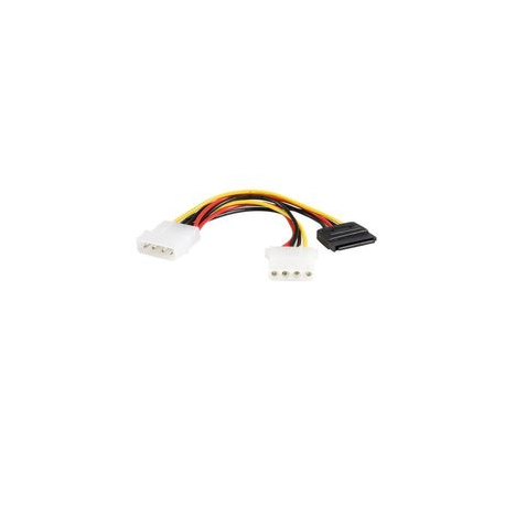 6IN LP4 TO LP4 SATA POWER Y CAB