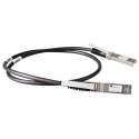 HPE X240 Direct Attach Cable - Network cable - SFP+ to SFP+ - 1.2 m - remarketed - for HPE 12XXX, 5500, 59XX; FlexFabric 1.92, 11908, 12902; SimpliVity 380 Gen10, 380 Gen9