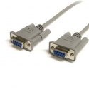 StarTech.com 25 ft Cross Wired DB9 Serial Null Modem Cable - F / F - Null modem cable - DB-9 (F) to DB-9 (F) - 7.6 m - for P / N: EC1S232U2, ICUSB232DB25, ICUSB232INT1, ICUSB232INT2, PCI2S232485I, PEX2S1P553B