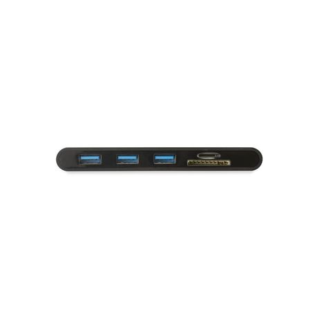 StarTech.com USB C Multiport Adapter, USB Type-C Mini Dock with HDMI 4K or 1080p VGA Video, 100W PD Passthrough, 3x USB 3.0, Gigabit Ethernet, SD & MicroSD Card Reader, USB 3.0 Adapter - USB C HDMI Travel Dock (DKT30CHVSCPD) - Docking station - USB-C - VGA, HDMI - GigE - 3