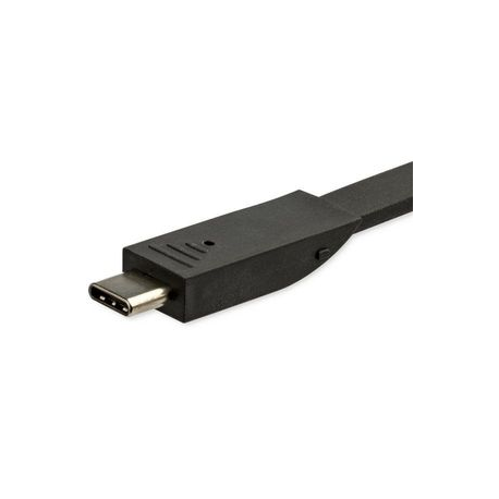 StarTech.com USB C Multiport Adapter, USB Type-C Mini Dock with HDMI 4K or 1080p VGA Video, 100W PD Passthrough, 3x USB 3.0, Gigabit Ethernet, SD & MicroSD Card Reader, USB 3.0 Adapter - USB C HDMI Travel Dock (DKT30CHVSCPD) - Docking station - USB-C - VGA, HDMI - GigE - 5