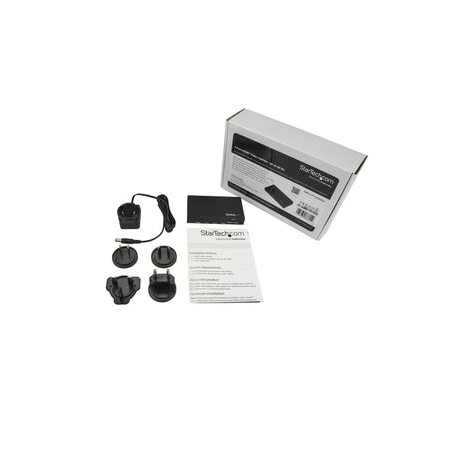 StarTech.com HDMI Splitter - 2-Port - 4K 60Hz - HDMI Splitter 1 In 2 Out - 2 Way HDMI Splitter - HDMI Port Splitter (ST122HD202) - Video/audio splitter - 2 x HDMI - desktop - for P/N: ST121HD20FXA - 4