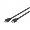 DIGITUS - Ultra High Speed HDMI with Ethernet cable - HDMI male to HDMI male - 2 m - triple shielded - black - 8K support