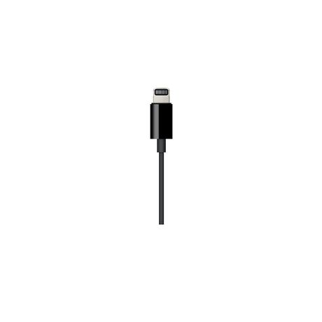 Apple - Lightning to headphone jack cable - Lightning male to stereo mini jack male - for iPad / iPhone - 1